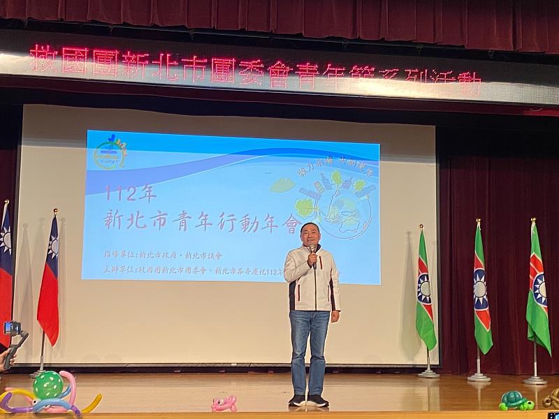 新北市優秀青年表揚大會 侯友宜：表揚不只是榮譽，也是責任。
