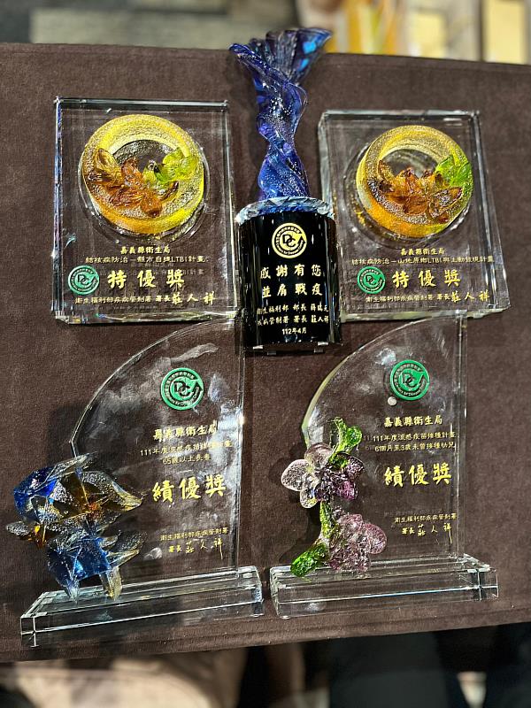 嘉義縣防疫戰力不凡 傳染病防治榮獲五績優獎！