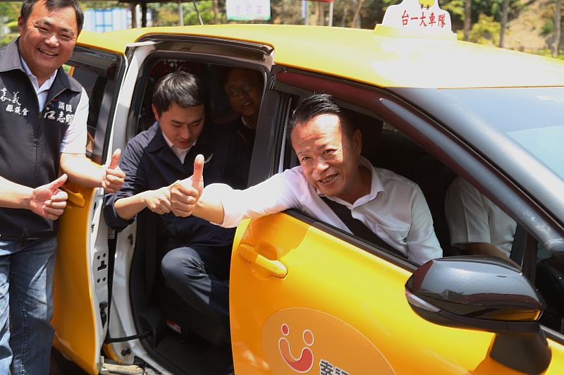 嘉縣大埔美幸福小黃通車 交通更便利