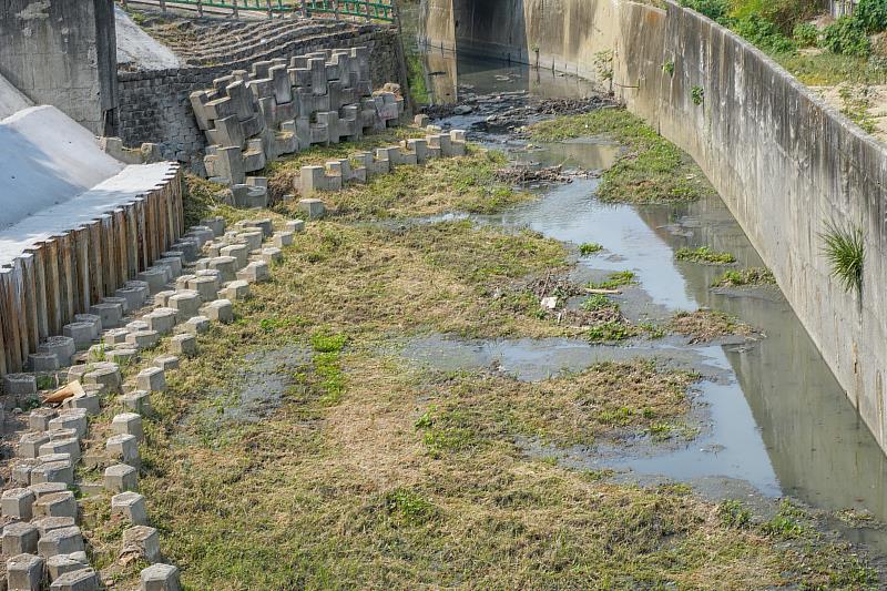 日本礦物淨水技術整治河川底泥 日本教授來嘉採樣示範