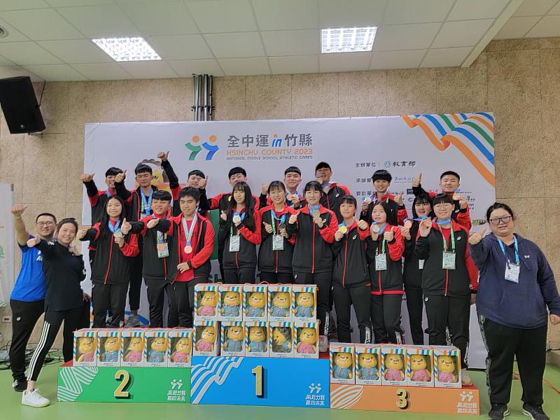 112年全中運射擊賽事競賽，桃園市總共囊括11金7銀14銅是賽事最大贏家。