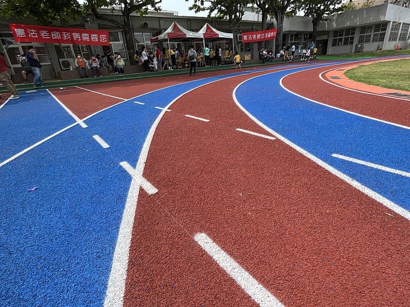 嘉義縣松山國小創校54週年校慶暨運動場啟用剪綵