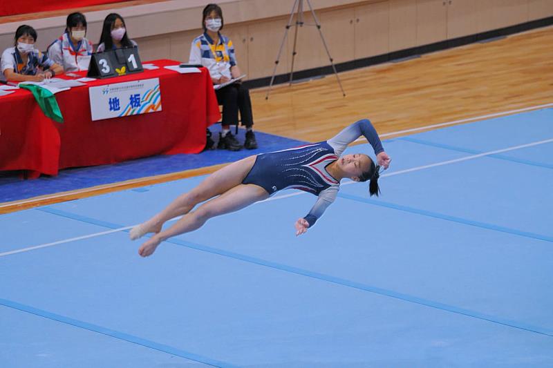 個人單項決賽國女組競賽一隅
