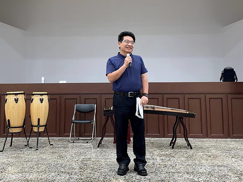 國立新竹生活美學館葉于正館長致詞