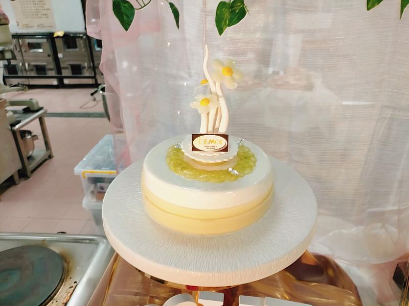 景文科大餐飲系學生鄭睿峰榮獲1季軍獲獎作品。