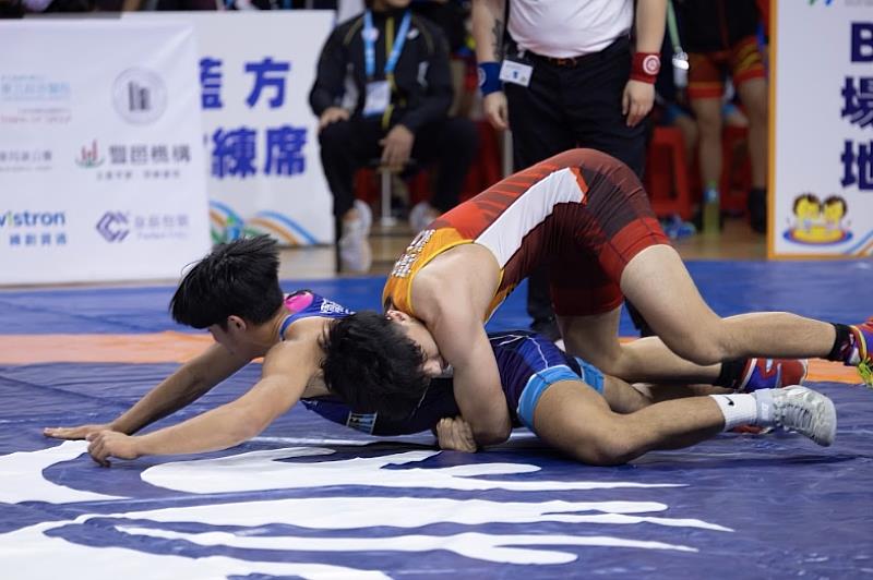 角力精彩賽事畫面