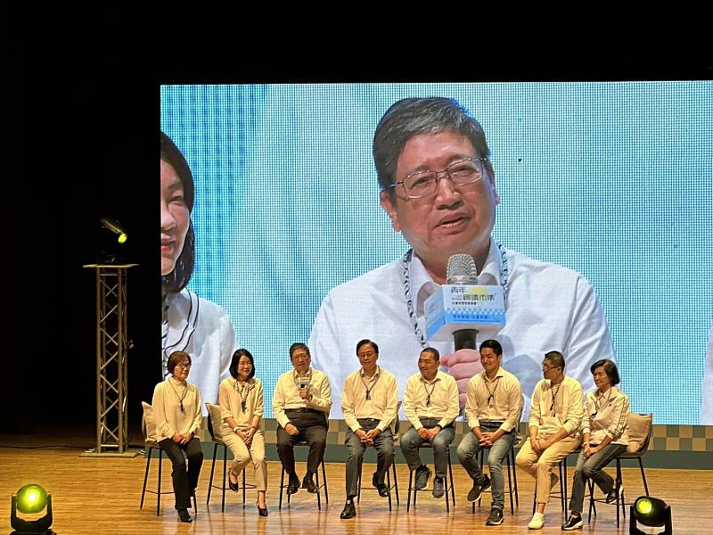楊縣長說新竹縣對青年做很多事  歡迎北台青年加入