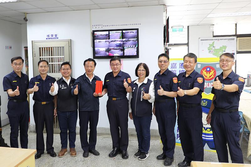 大甲媽祖駐駕新港奉天宮 翁章梁頒加菜金勉勵員警辛勞