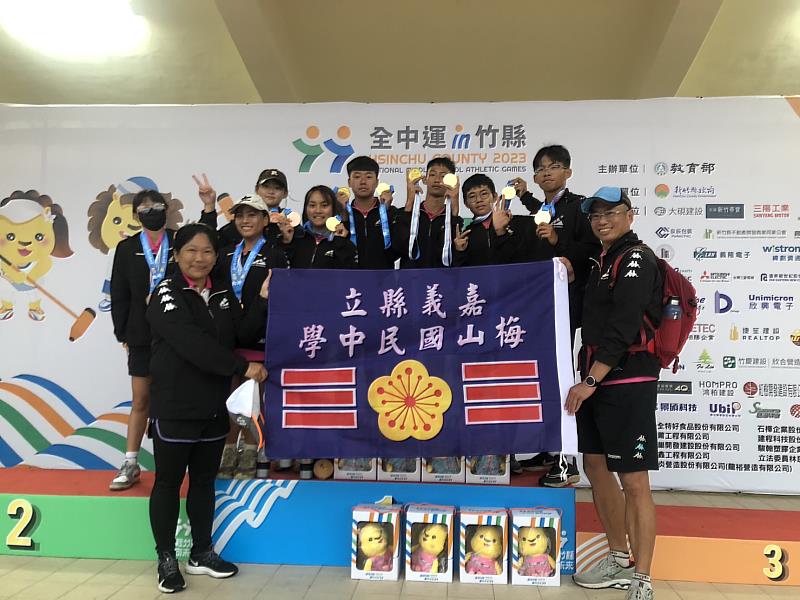 112年全國中等學校運動會嘉義縣再創佳績 共奪61個獎項
