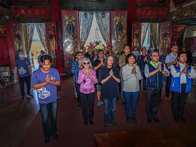 地方創生與藝術轉動社區之開帝殿祈福儀式