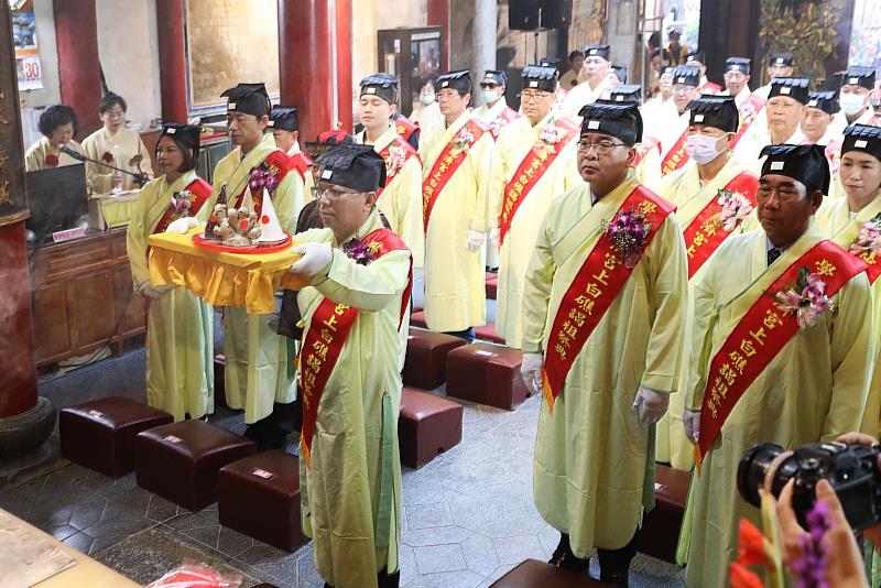 重要民俗「學甲上白礁」謁祖祭典