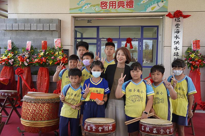 全台第一座大型海水供水設施屏東縣佳冬鄉「塭豐海水供水站」
