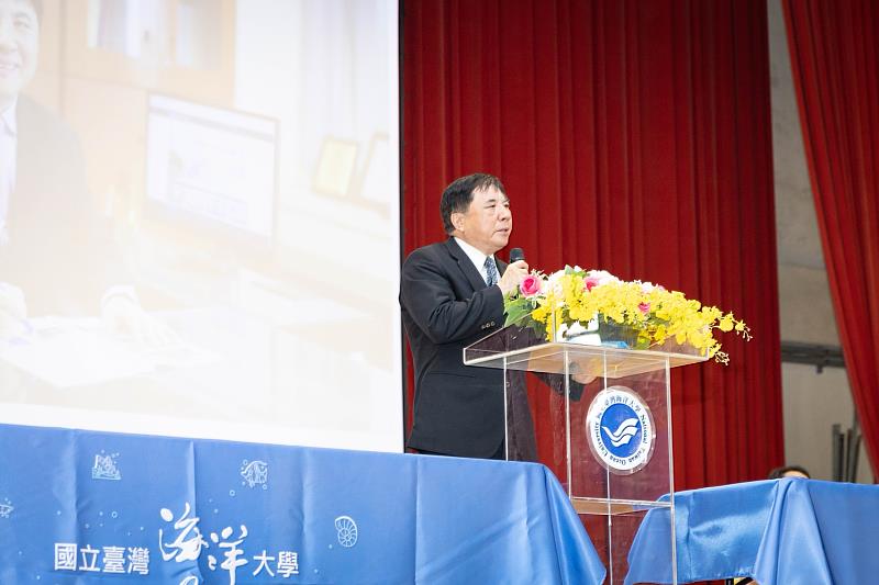 海大許泰文校長邀新鮮生加入國家海洋人才行列