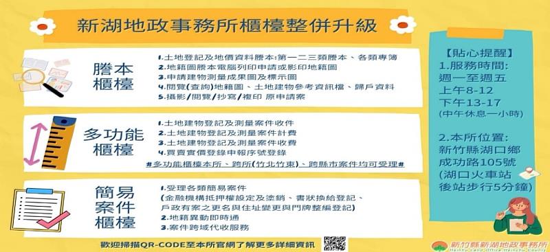 新湖多功能櫃台