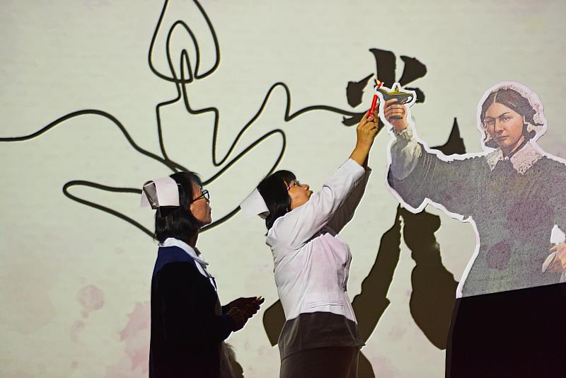 中臺傳承南丁格爾的奉獻精神