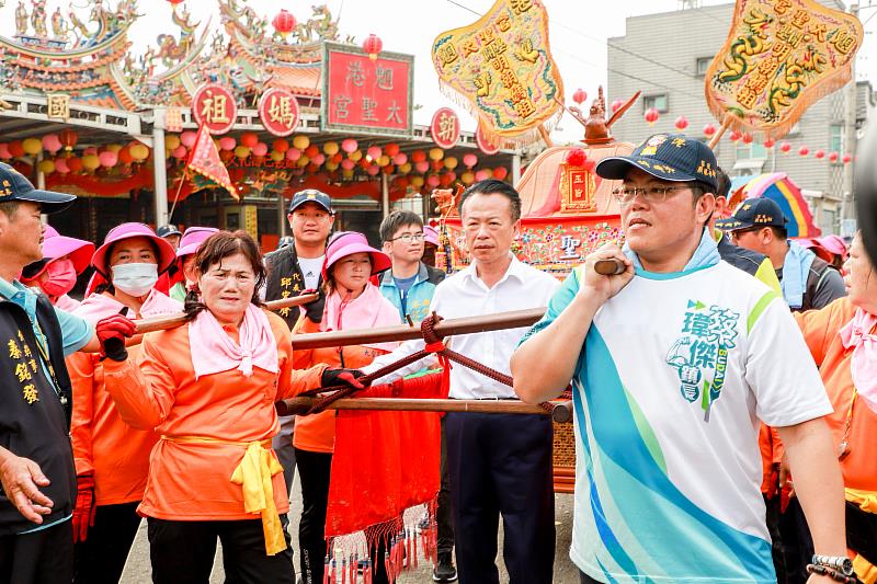 三月迎媽祖! 民雄慶誠宮、布袋魍港太聖宮媽祖繞境祈福-5