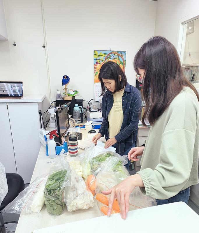 區域檢驗中心點收檢驗樣品