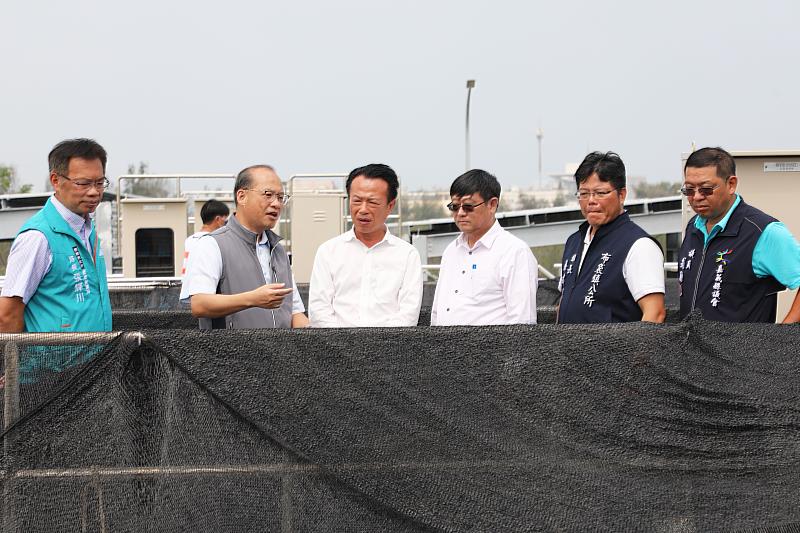 改善污染！布袋鹽管溝排水水質淨化場今揭牌啟用