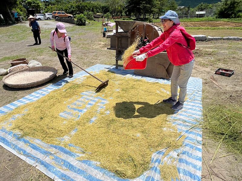 第一屆稻町來呷飯-古農具體驗
