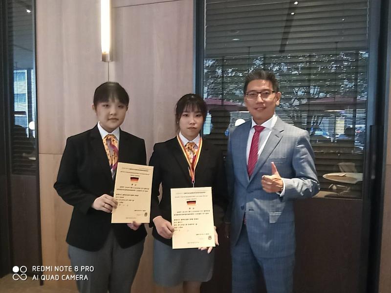 景文科大旅館系勇奪3金1銀1銅。