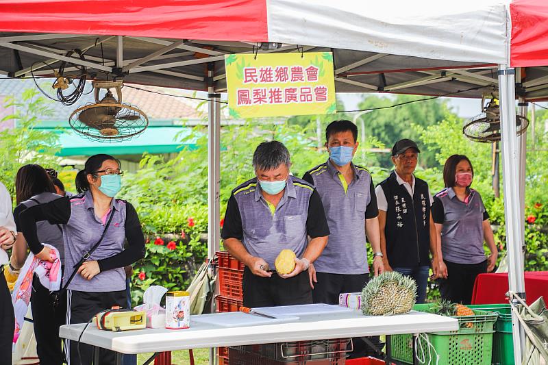 「食當季‧享在地！鳳梨采風趣」 民雄鄉農會力推當季鳳梨-2