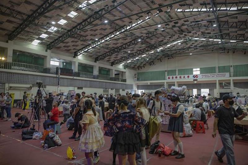 南臺科技大學舉辦第12屆南方理想國動漫嘉年華之情形。