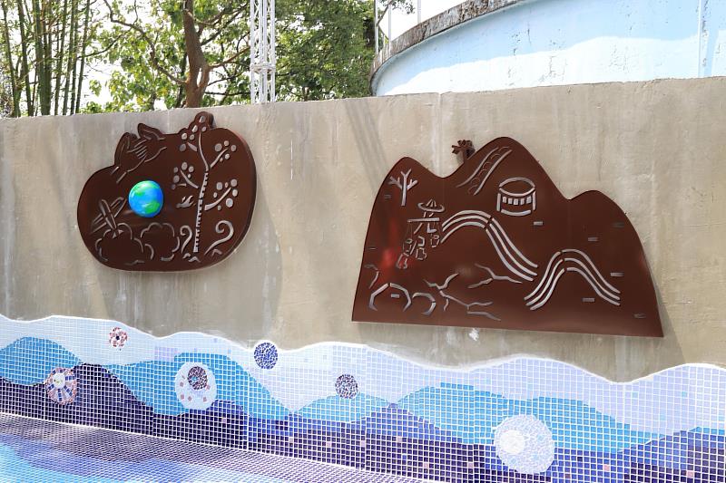 中埔鄉「飲水思源紀念碑」空間營造竣工揭幕 翁章梁：回溯歷史美事