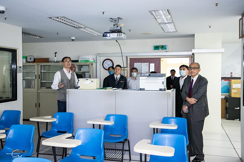 海洋大學海事發展與訓練中心介紹新型船員訓練系統