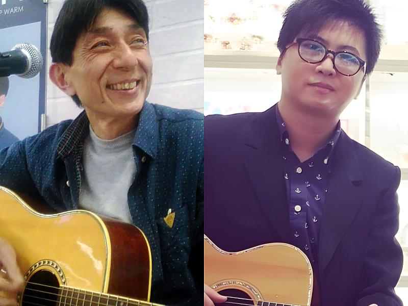《戶外活動廣場》晴天演出限定，5/27邱志成~英文經典懷念歌曲，5/28林柯南~國台語精選情歌