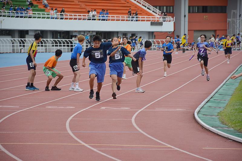 111學年度全國國中大隊接力27日臺東競賽 中市明道獲1金1銀表現最佳