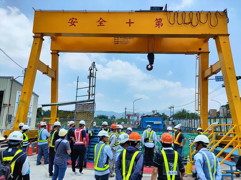 曾文南化聯通管統包工程A2標現場