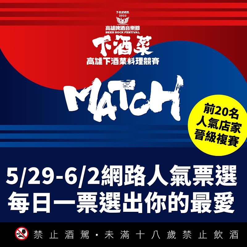 5月29日18時至6月2日22時開放投票進行第一階段網路票選人氣王階段