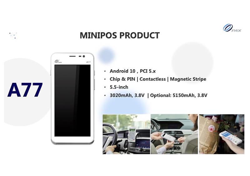 新款 Android 智慧型 MiniPOS