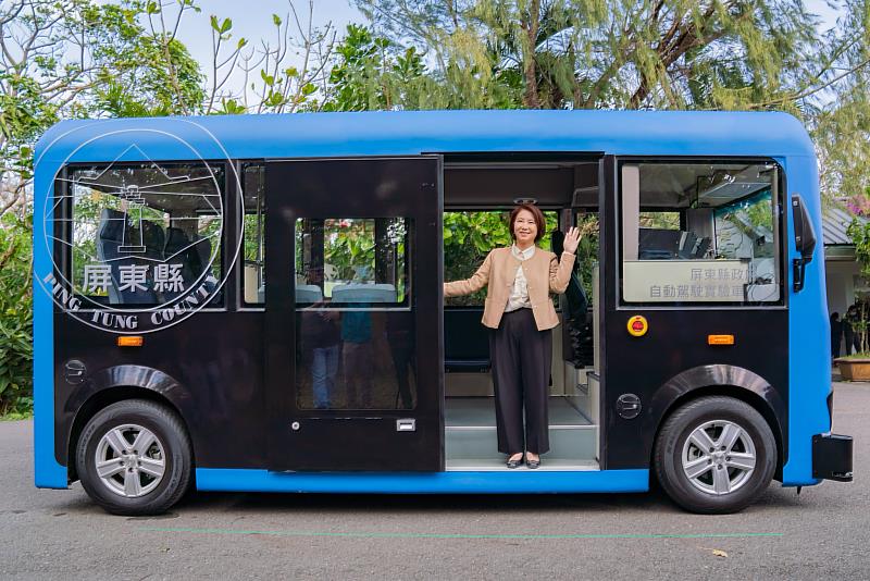 打造智慧自駕電動巴士推動低碳綠色運輸