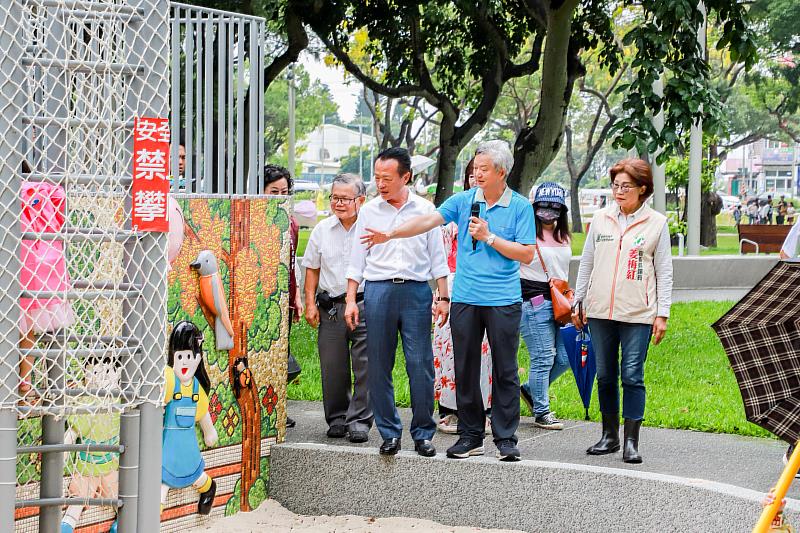 朴子藝術公園環境大升級 翁章梁:慢工出細活!-4