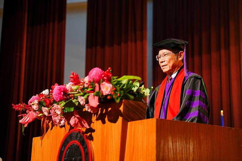 東吳大學校長潘維大致詞