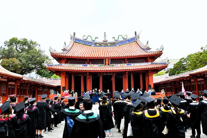 南大獨有畢業活動-祭孔儀式