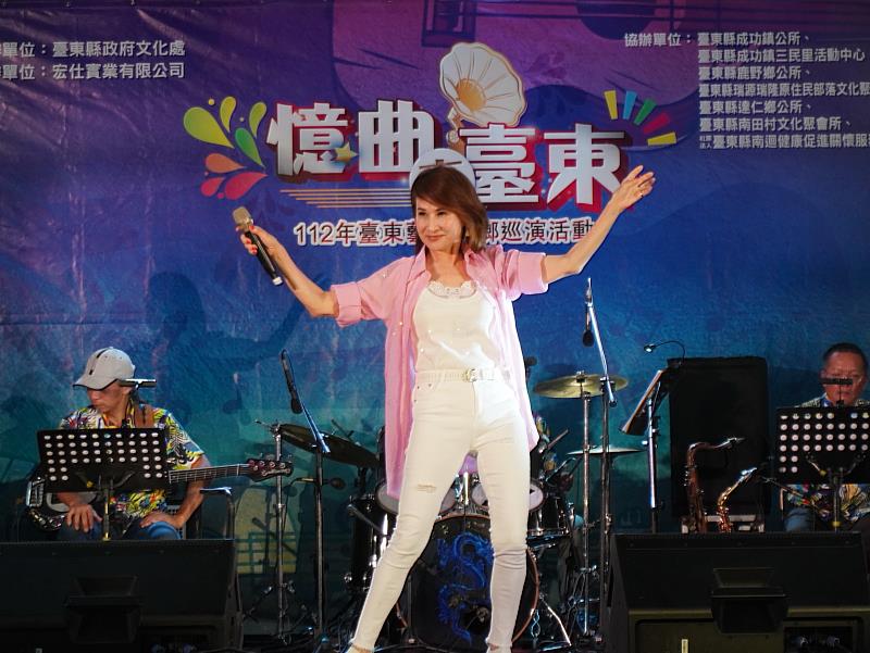 「憶曲來臺東」 6/3達仁鄉壓軸場 歌手熱鬧歡唱 鄉親臺下交融合唱