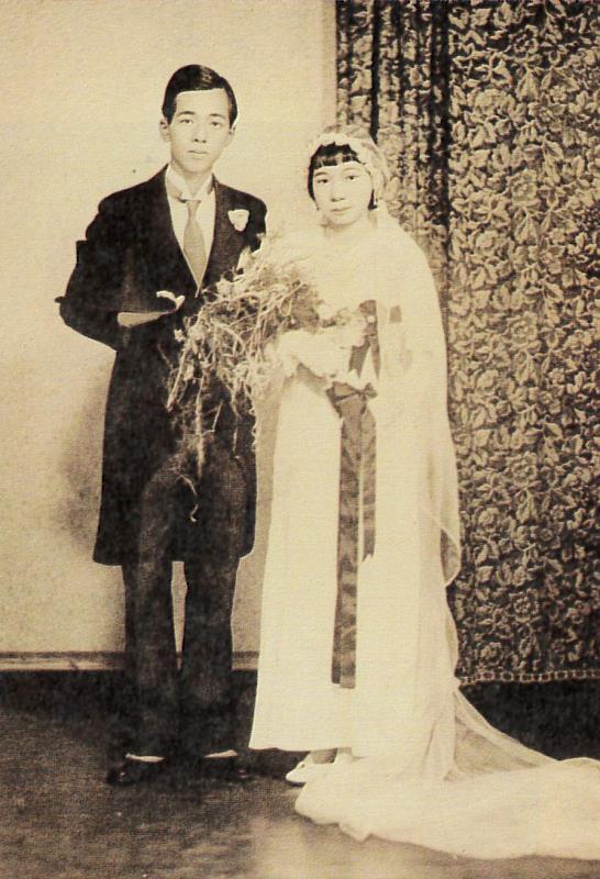 郭雪湖與林阿琴婚禮照1935年5月26日（郭松年提供）