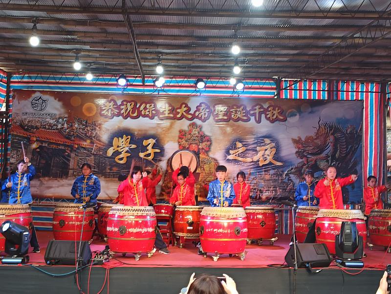 2023新北市鼓藝節將於6月10至11日在新北市美術館戶外園區演出（圖片由樹林柑園國小擊鼓隊提供）