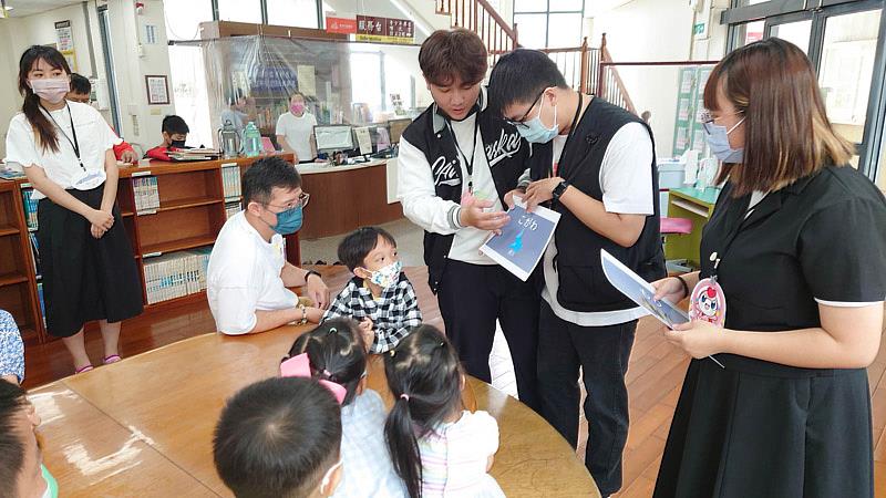 大葉大學應日系學生與小朋友熱情互動