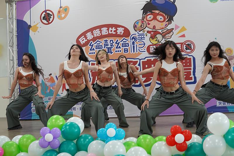 繪聲繪『癮』，藥圖不要『毒』-反毒繪畫賽頒獎