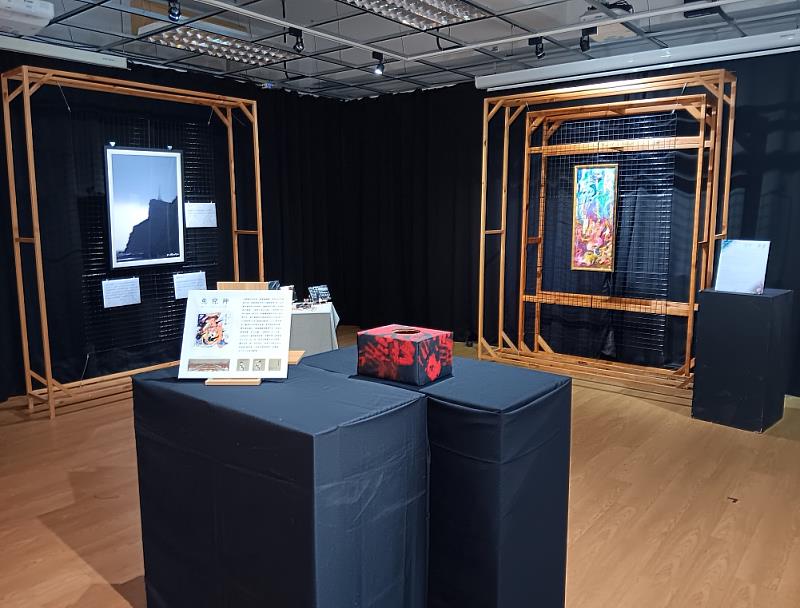 圖說二:「飛翔的自由式」展覽現場之二