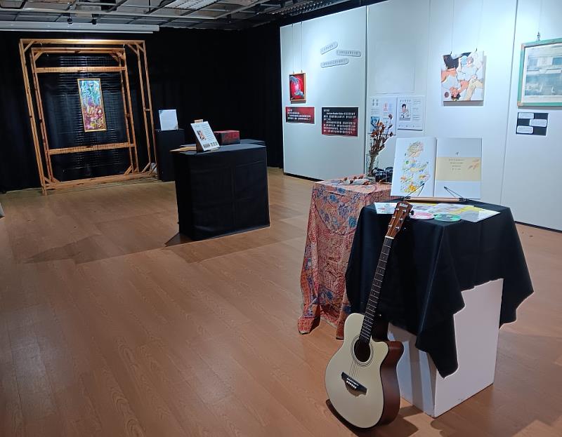 圖說一:「飛翔的自由式」展覽現場之一