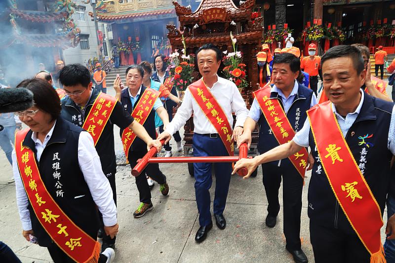 民雄騎虎尊王暨李府千歲聖誕千秋祝壽大典