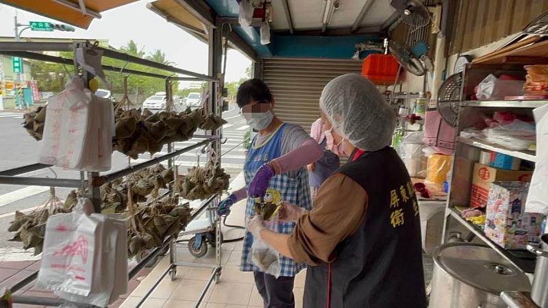 112年端午節應景食品稽查抽樣