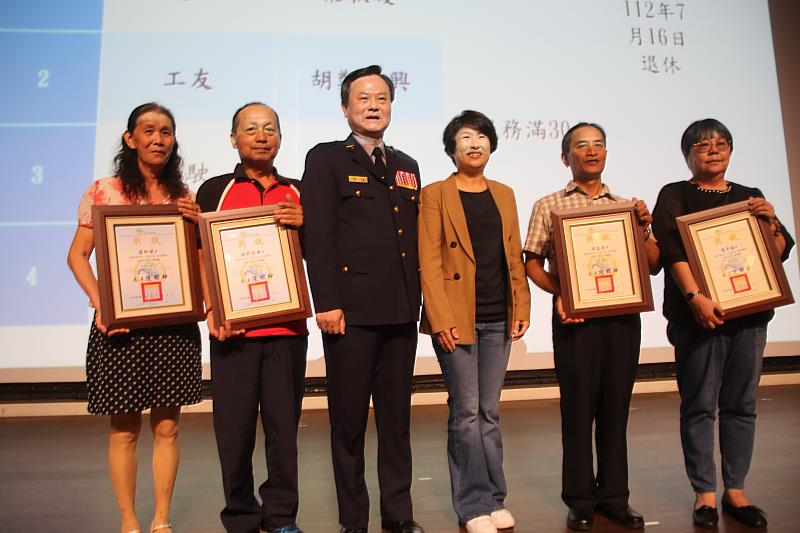 感謝員警辛勞及付出 臺東縣今辦理警察節慶祝大會 饒慶鈴：明年警消津貼再調升將達1萬7千元！