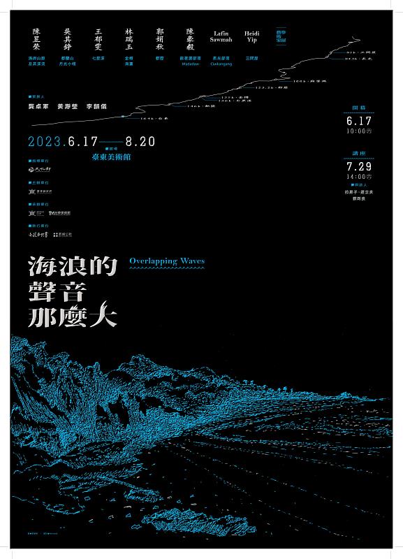 臺東美術館客座策展〈海浪的聲音那麼大〉特展17日開幕 展現創作者與環境間互動