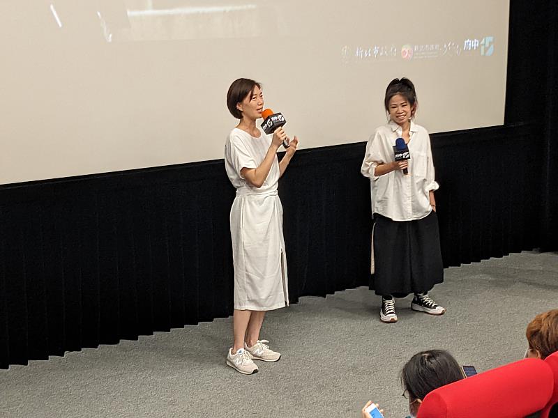 奇幻愛情片《溟溟》女主角鄧九雲與監製徐薇婷映後分享