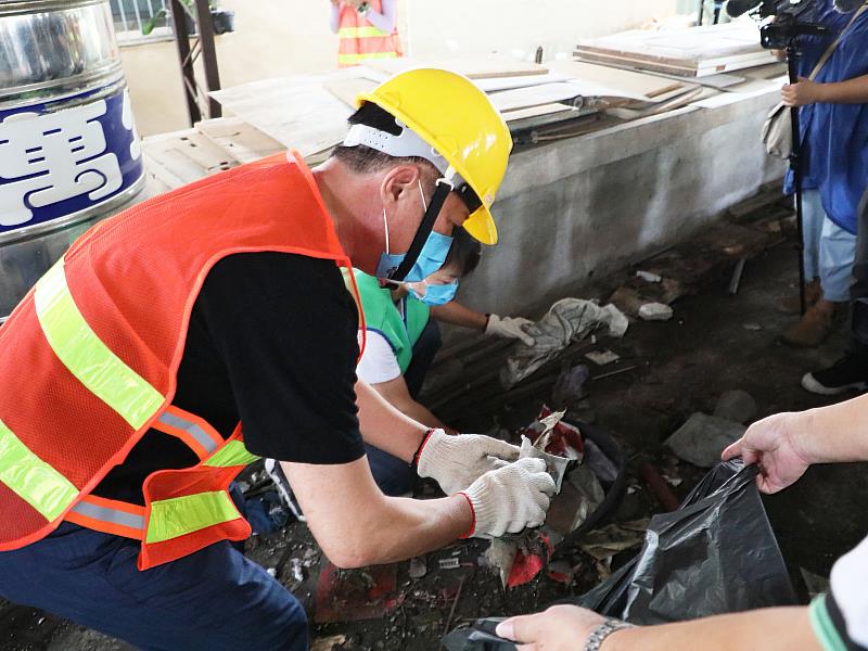 水上鄉6月村里清潔大作戰 全面改善中庄村環境衛生